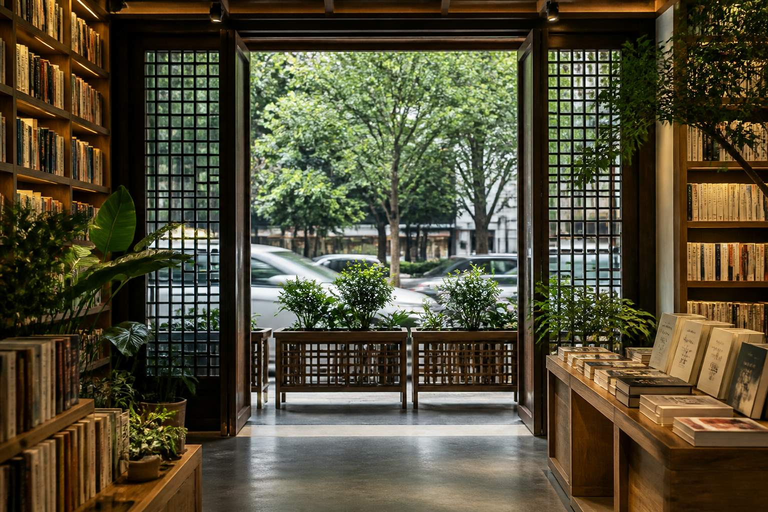 书店大门正对马路车流会散掉书气吗