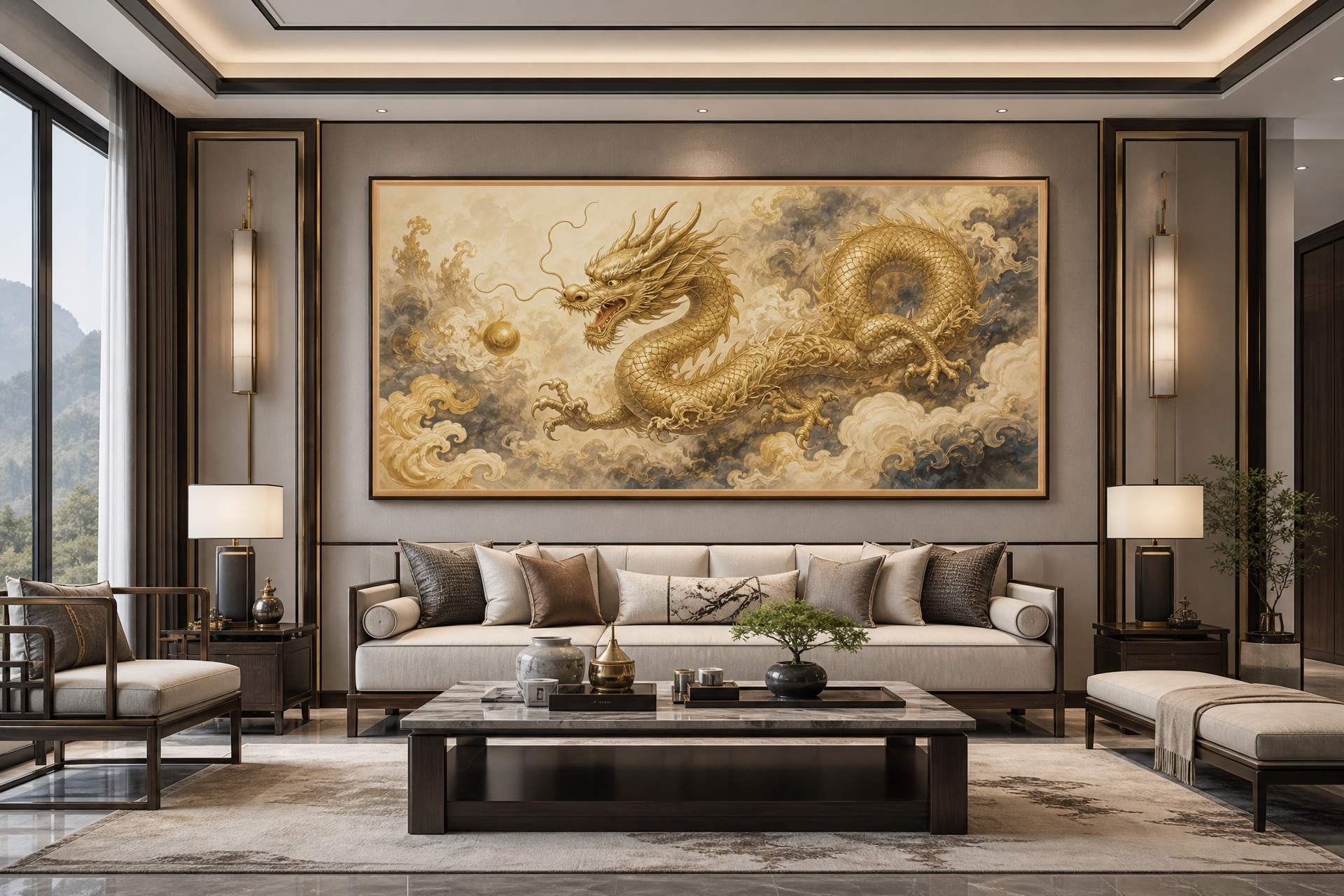 属龙者能否挂龙画