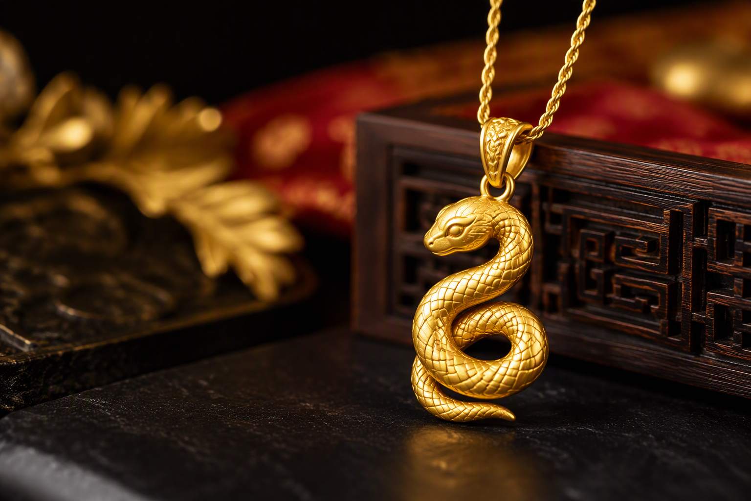 属猪者能戴金蛇吊坠吗