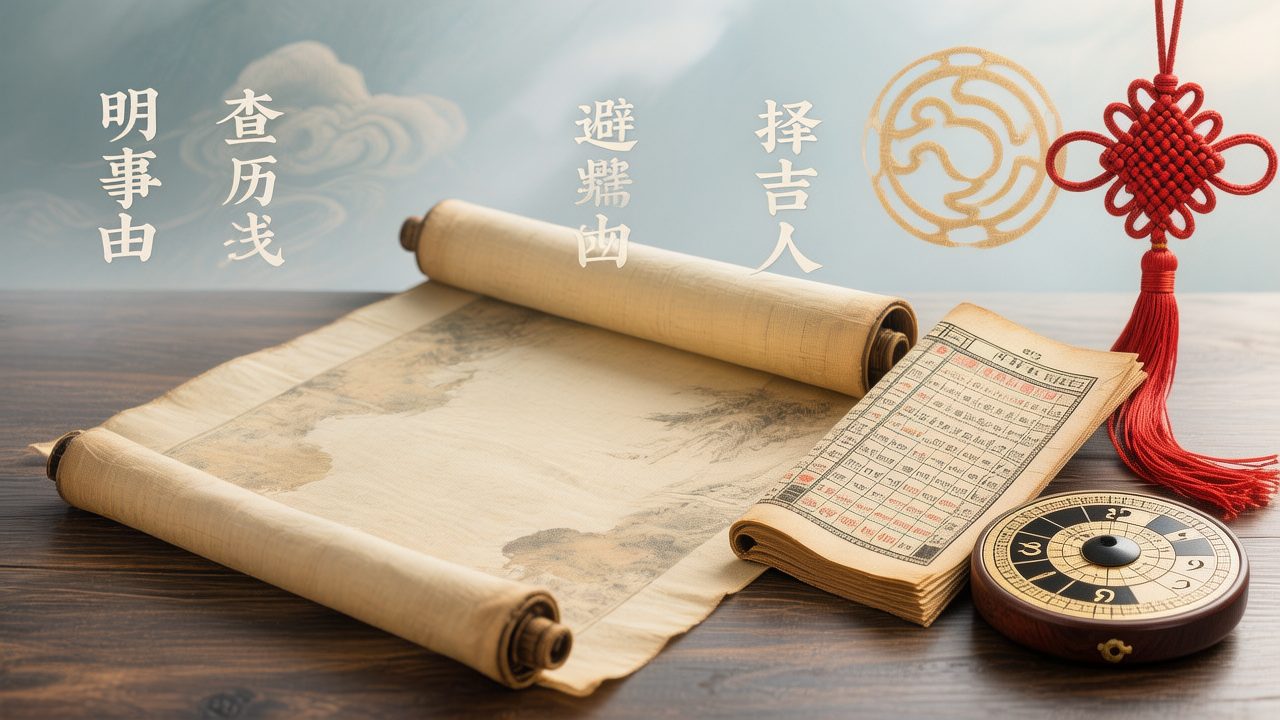如何进行__五步择日法__明事由_查历法_避凶_择吉_合人_的完整操作
